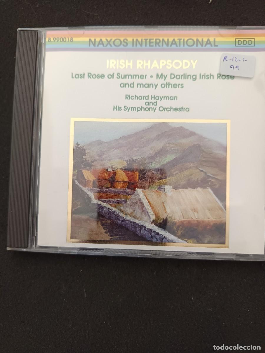 CDs de M&uacute;sica: IRISH RHAPSODY: LAST ROSE OF SUMMER / MY DARLING IRISH ROSE A. M .O. RICHARD HAYMAN AND HIS SYMPHONY