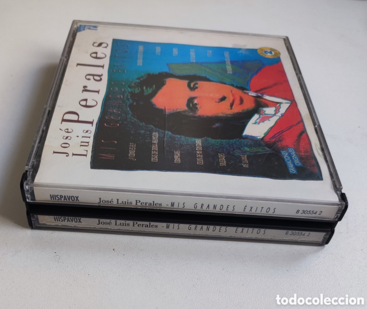 CDs de m&uacute;sica: DOBLE CD - JOSE LUIS PERALES / 1994 HISPAVOX - Foto 5