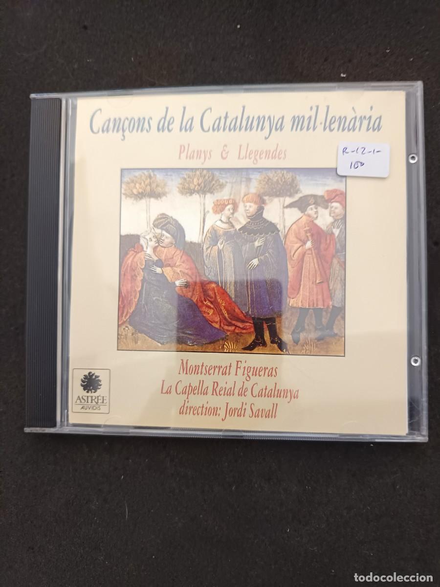 CDs de M&uacute;sica: CAN&Ccedil;ONS DE LA CATALUNYA MIL&middot;LEN&Agrave;RIA. PLANYS & LLEGENDES. DIR.: JORDI SAVALL