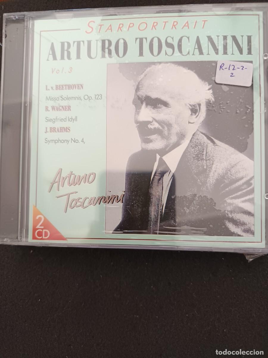 CDs de M&uacute;sica: 2 CD. ARTURO TOSCANINI: BEETHOVEN, WAGNER, BRAHMS (STARPORTRAIT, VOL. 3). 2 CD
