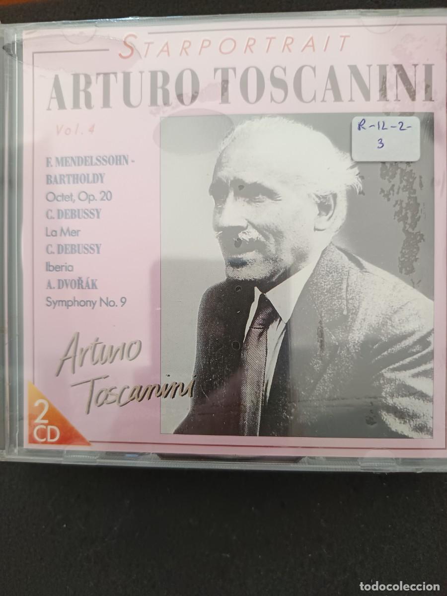 CDs de M&uacute;sica: 2 CD. ARTURO TOSCANINI: MENDELSSOHN-BARTHOLDY, DEBUSSY, DVOR&Aacute;K (STARPORTRAIT, VOL. 4). 2 CD