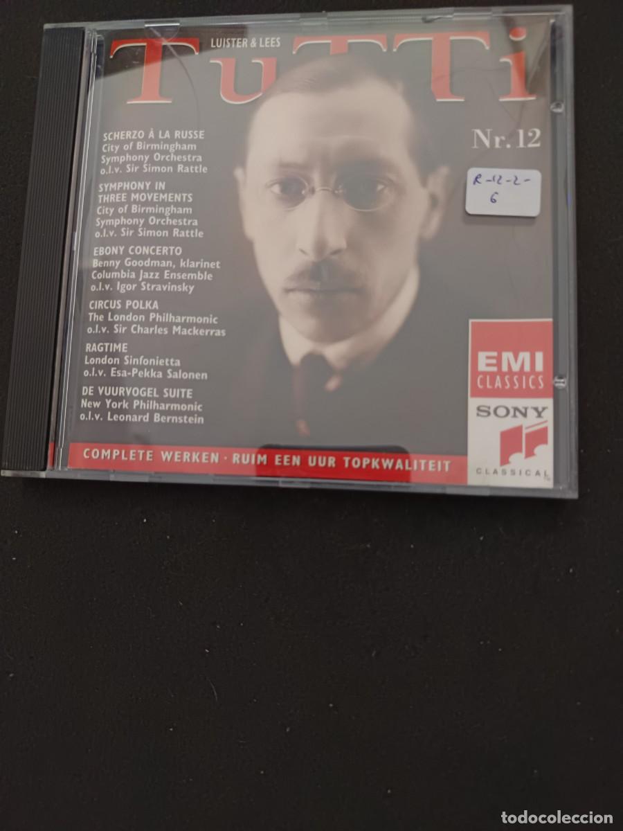 CDs de M&uacute;sica: TUTTI STRAVINSKY: SIMON RATTLE, CHARLES MACKERRAS, ESA-PEKKA SALONEN, LEONARD BERNSTEIN