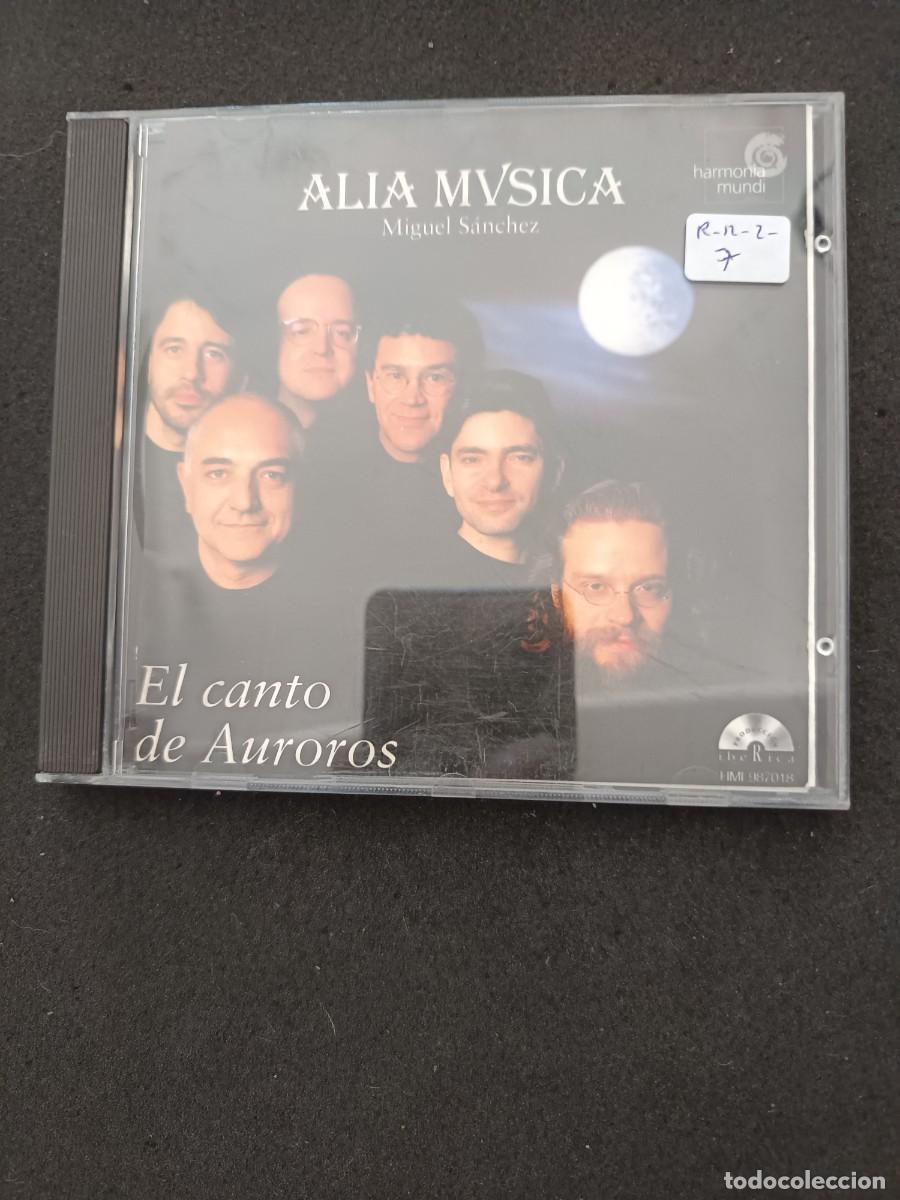 CDs de M&uacute;sica: ALIA M&Uacute;SICA (MIGUEL S&Aacute;NCHEZ) EL CANTO DE AUROROS. VIGILIAS Y M&Uacute;SICA DE LA TRADICI&Oacute;N MEDITERR&Aacute;NEA