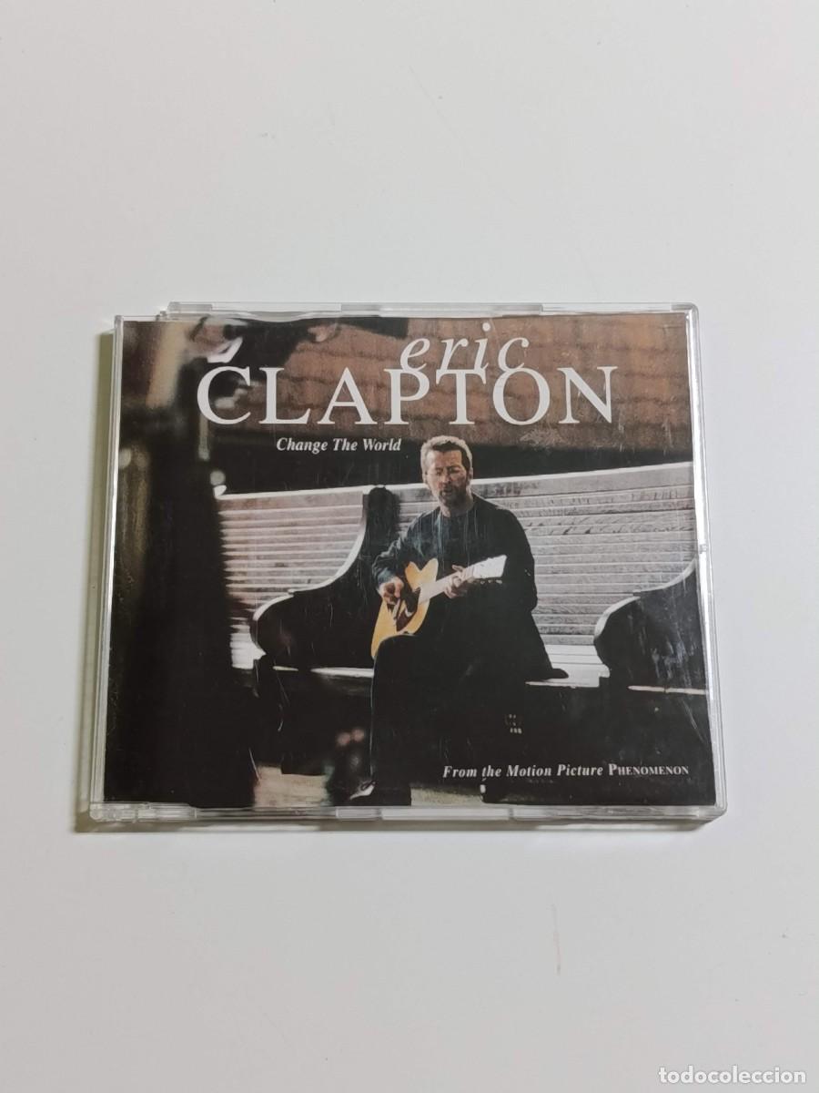 CDs de m&uacute;sica: CD single Eric clapton Change the world - Foto 1