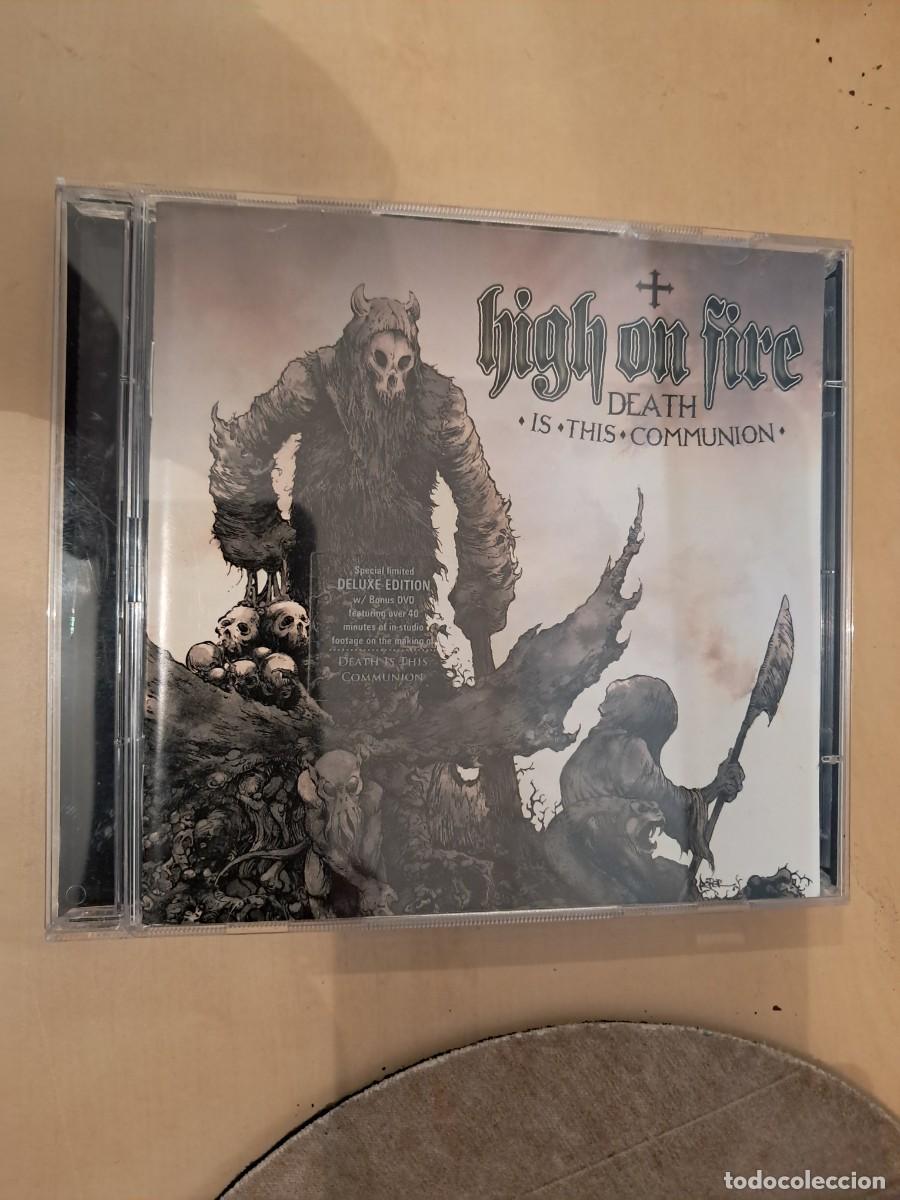 CDs de M&uacute;sica: High On Fire , Death Is This Comuni&oacute;n, CD+DVD 2007 USA , Impecable. Stoner Rock Heavy Metal