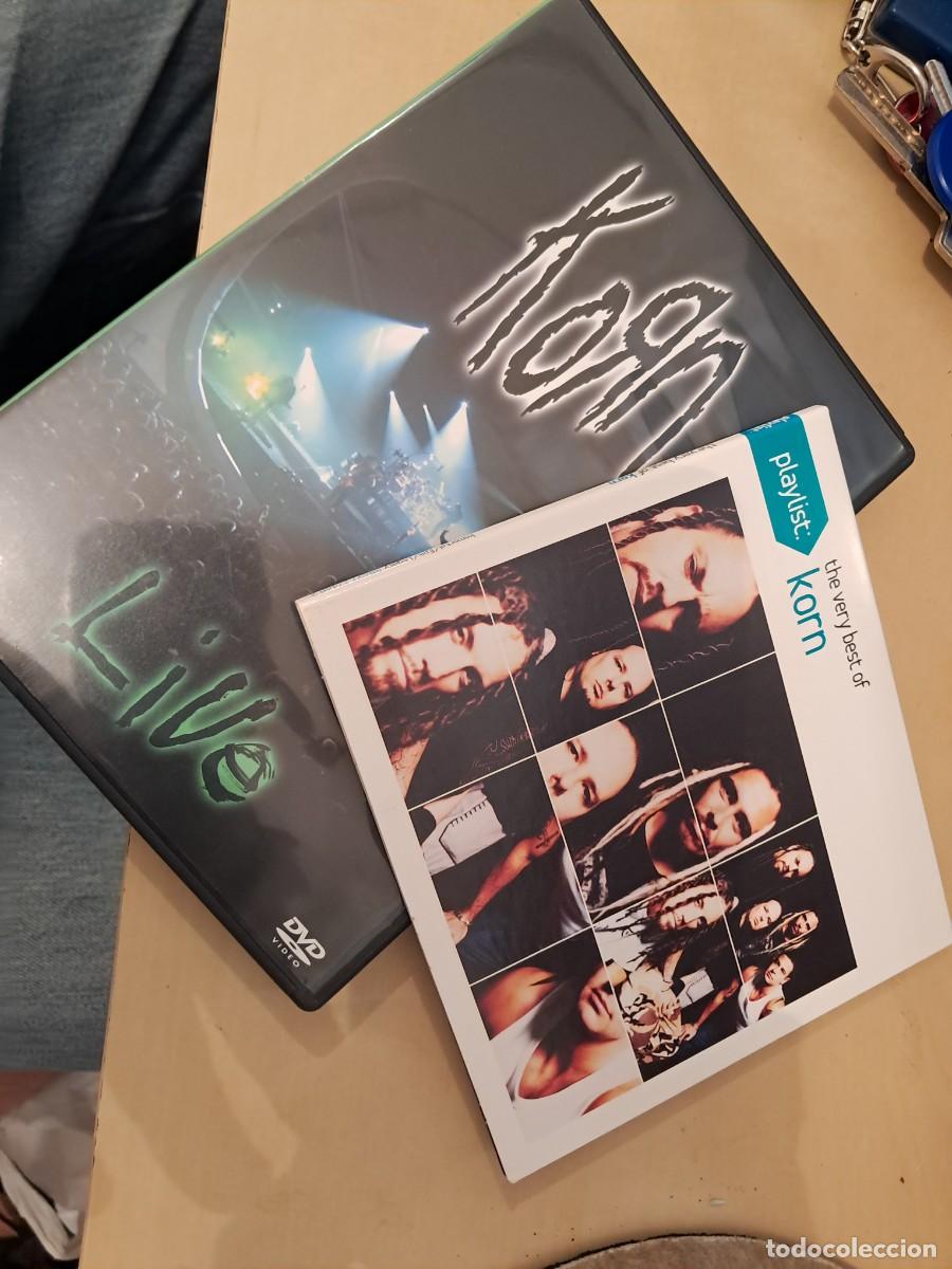 CDs de M&uacute;sica: Korn , Playlist : The Very Best , CD + DVD . Impecable.