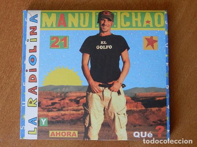 CDs de M&uacute;sica: CD Manu Chao La radiolina digidack cart&oacute;n