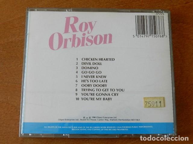 CDs de m&uacute;sica: CD Roy Orbison a&ntilde;o 1990 Object Enterprises Ltd - Foto 2