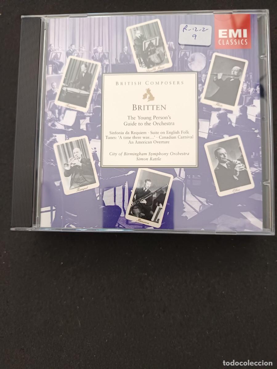 CDs de M&uacute;sica: BRITTEN: THE YOUNG PERSON'S GUIDE TO THE ORCHESTRA / SINFON&Iacute;A DA REQUIEM / SUITE ON ENGLISH FOLK TUN