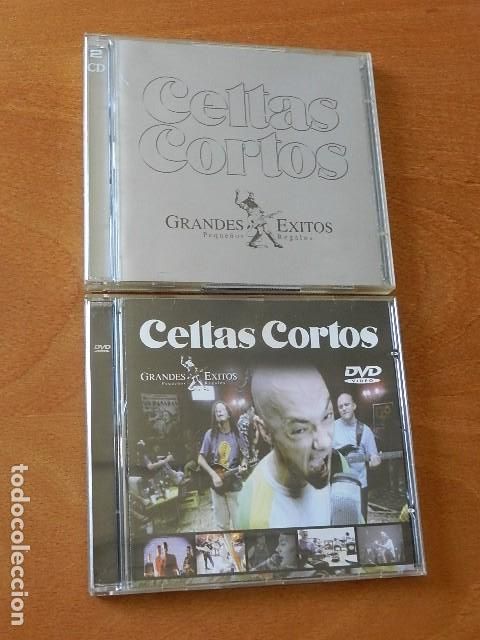 Music CDs: Lote 2 CDs + DVD Celtas cortos Grandes &eacute;xitos Peque&ntilde;os regalos a&ntilde;o 2001