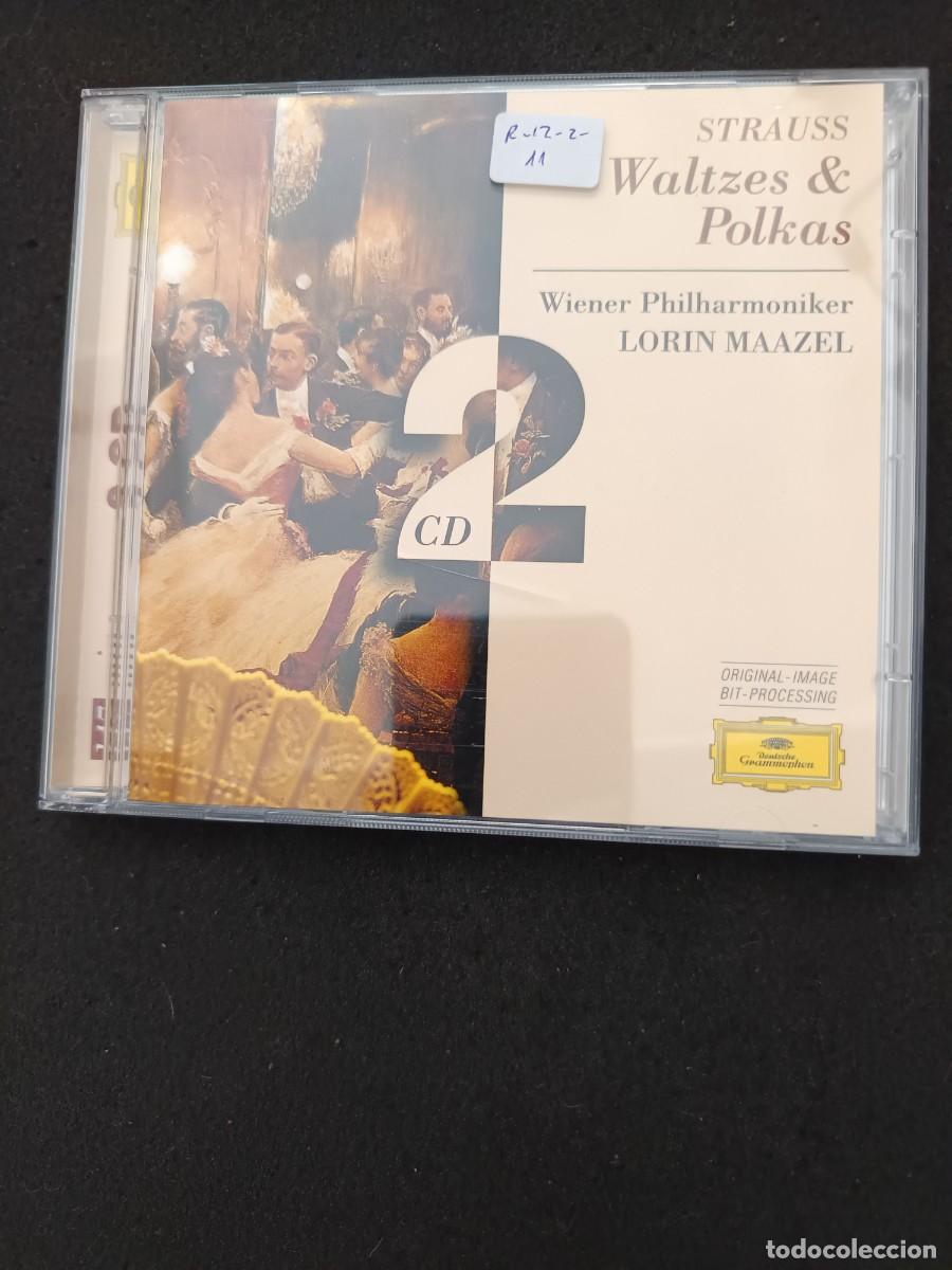 CDs de M&uacute;sica: 2 CD. STRAUSS: WALTZES & POLKAS. DIR.: LORIN MAAZEL. WIENER PHILHARMONIKER