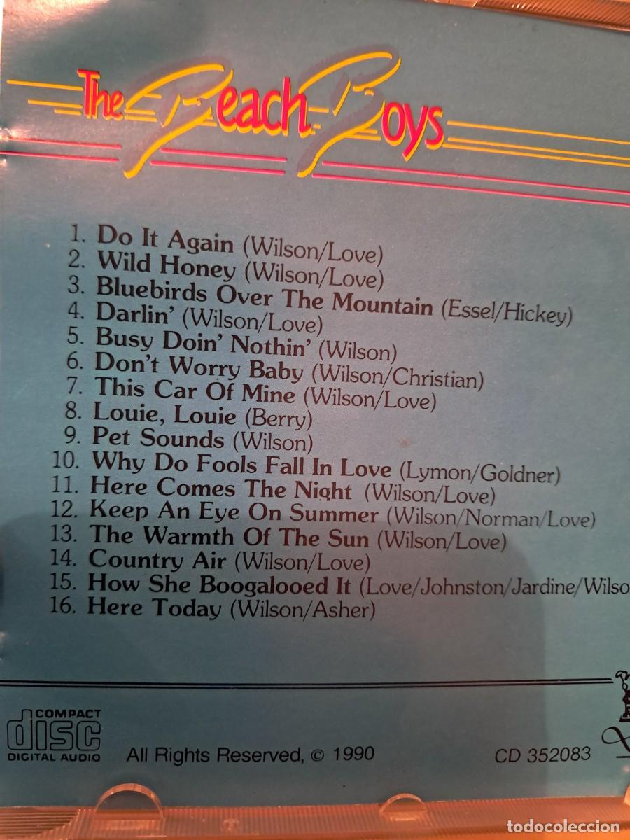CDs de m&uacute;sica: Beach Boys , Recopilatorio , CD 1990 . Impecable - Foto 3