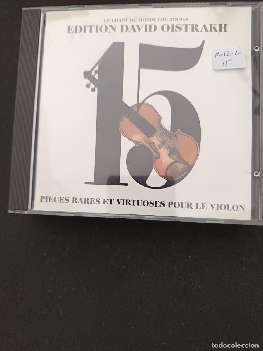 CDs de M&uacute;sica: EDITION DAVID OISTRAKH: 15 PIECES RARES ET VIRTUOSES POUR LE VIOLON