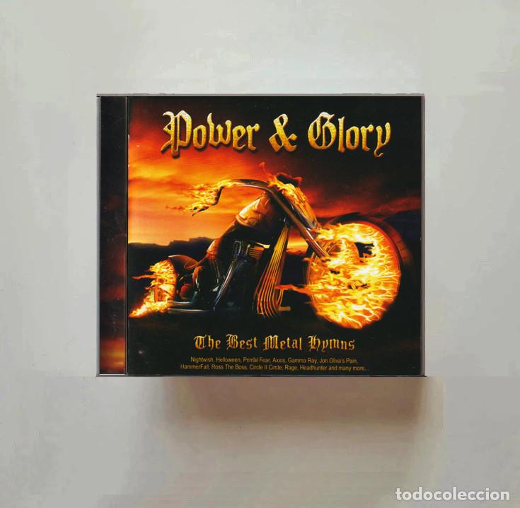 CDs de M&uacute;sica: POWER & GLORY. THE BEST METAL HYMNS. VOL.I. CD. NIGHTWISH. HELLOWEEN. HAMMERFALL.