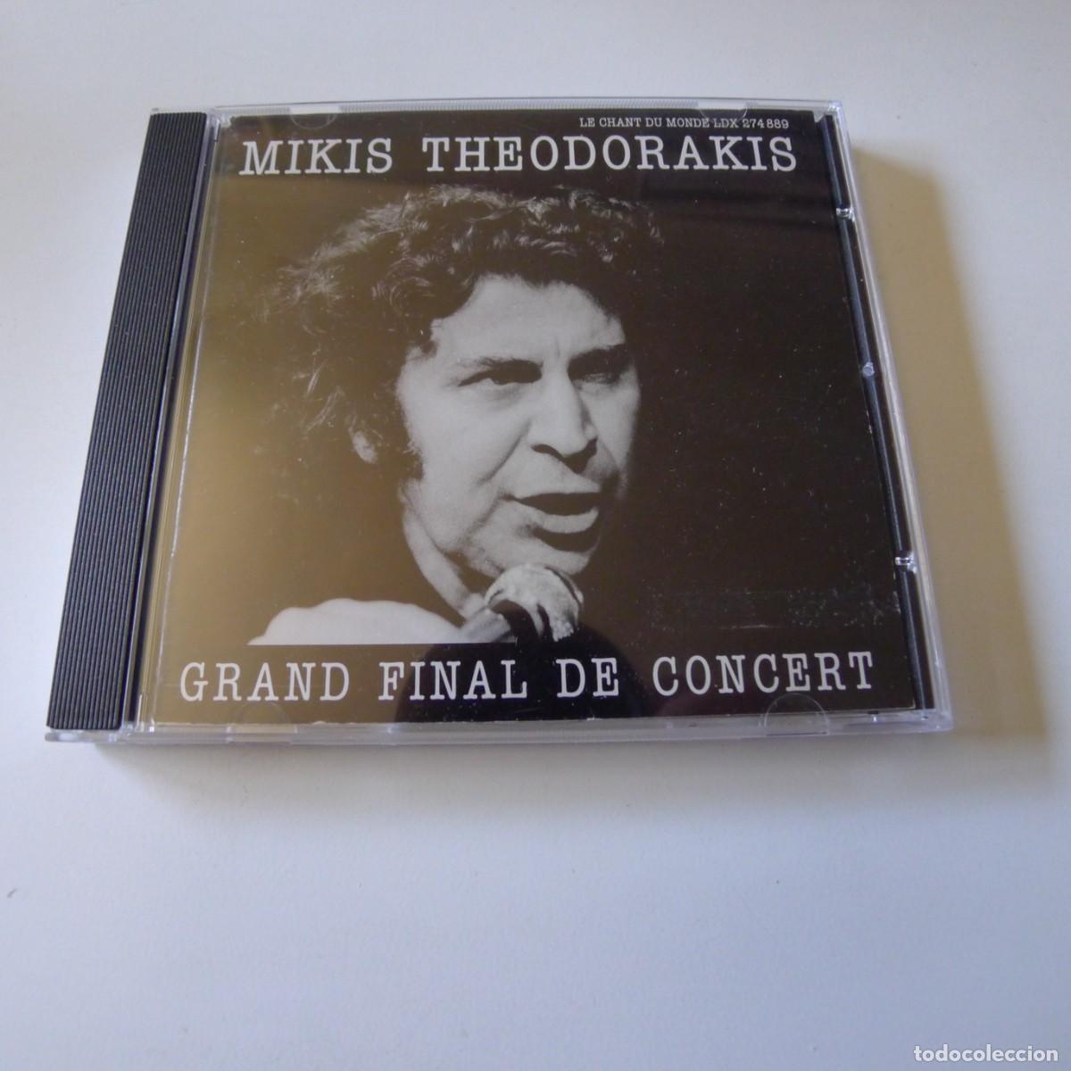 CDs de M&uacute;sica: Mikis Theodorakis &ndash; Grand Final De Concert CD