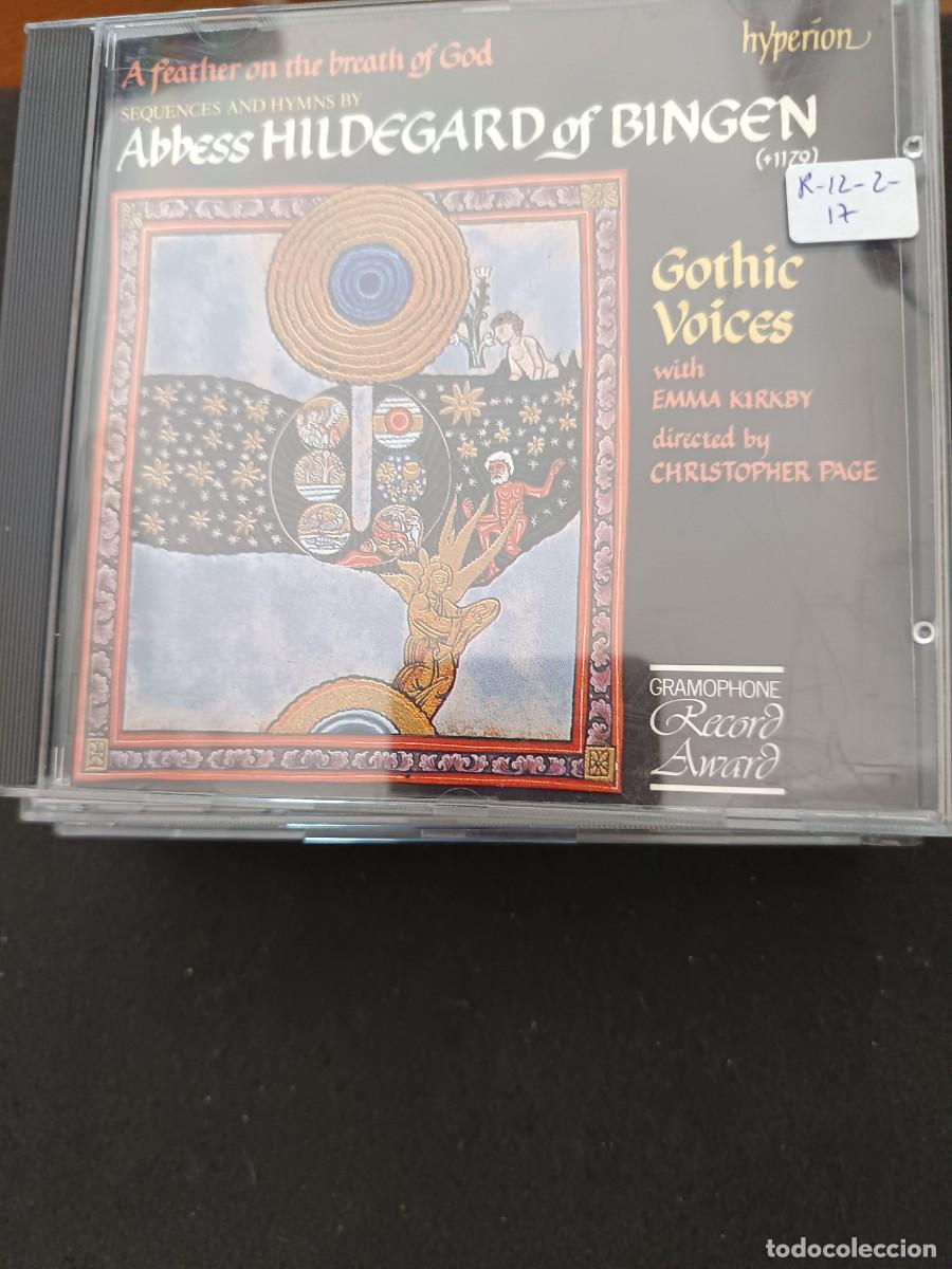 CDs de M&uacute;sica: A FEATHER ON THE BREATH OF GOD. ABBES HILDEGARD OF BINGN. GOTHIC VOICES WITH EMMA KIRBY