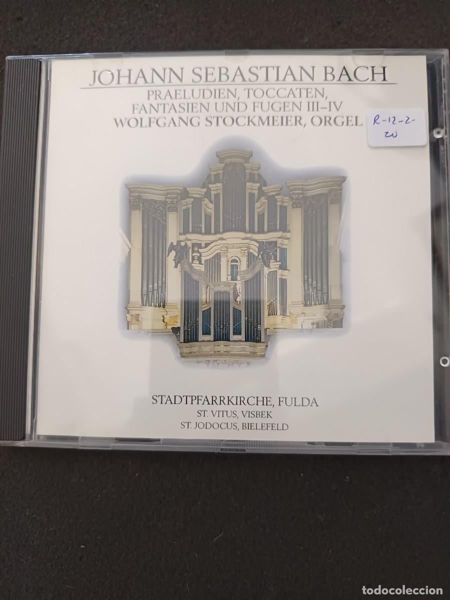 CDs de M&uacute;sica: J. S. BACH: PRAELUDIEN, TOCCATEN, FANTASIEN UND FUGEN III-IV. ORGEL: WOLFGANG STOCKMEIER