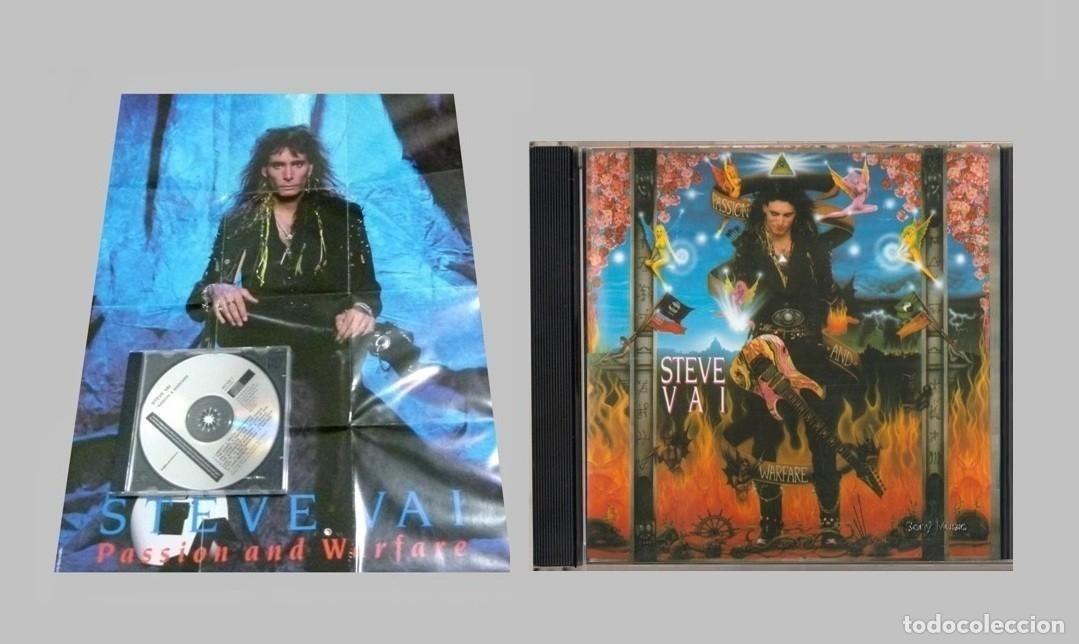 CDs de M&uacute;sica: [EDICION CON PORTADA TIPO POSTER]. STEVE VAI. PASSION & WARFARE. CD.