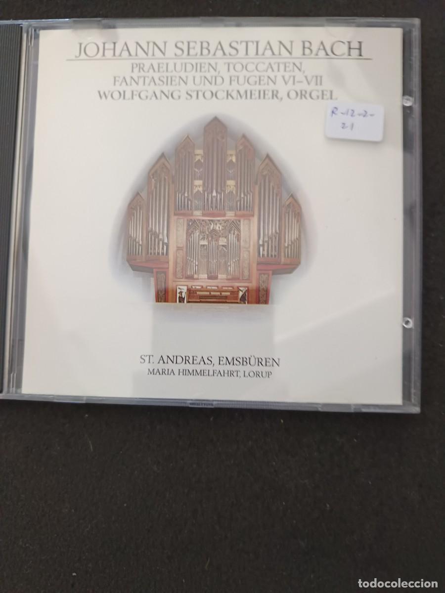 Music CDs: J. S. BACH: PRAELUDIEN, TOCCATEN, FANTASIEN UND FUGEN VI-VII. ORGEL: WOLFGANG STOCKMEIER