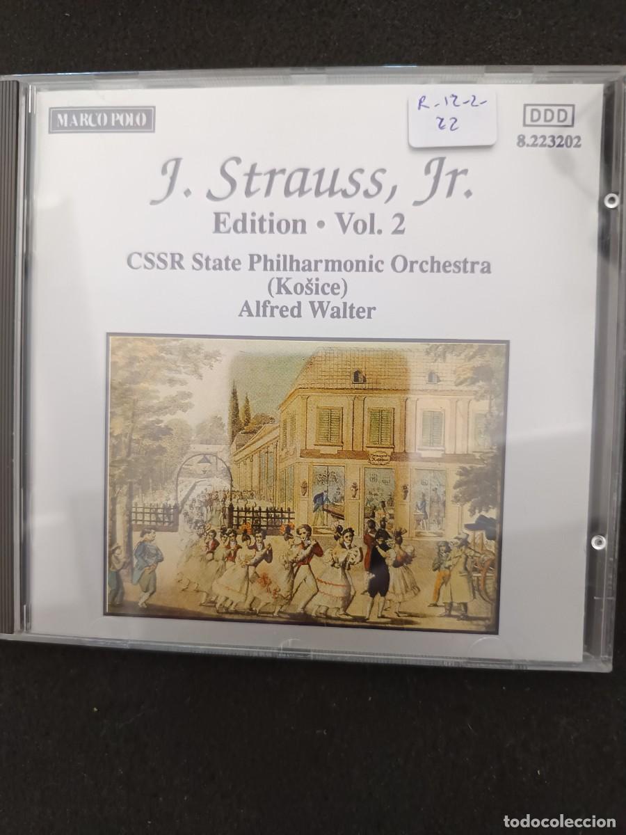 Musik-CDs: J. STRAUSS, JR. EDITION VOL. 2. CSSR STATE PHILHARMONIC ORCHESTRA (KOSICE) DIR.: ALFRED WALTER