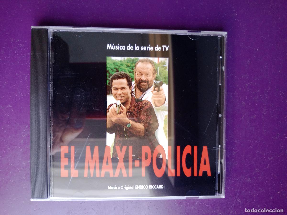 CDs de M&uacute;sica: Enrico Riccardi &lrm;&ndash; El Maxi-Policia - CD vemsa 1992 - BSO CINE - BUD SPENCER