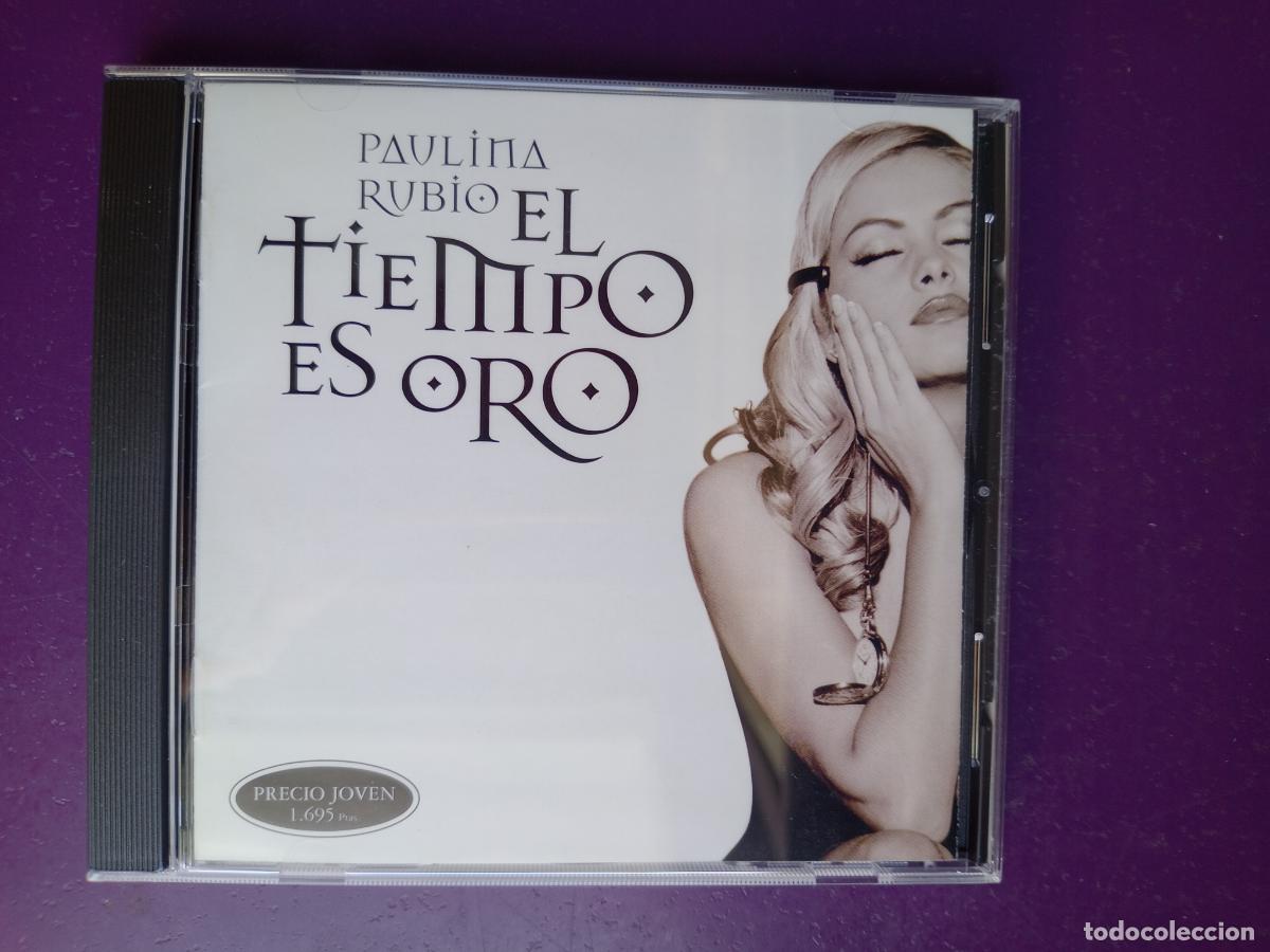 CDs de M&uacute;sica: Paulina Rubio &lrm;&ndash; El Tiempo Es Oro - CD EMI EDICION ESPA&Ntilde;OLA 2001 - MEXICO POP DISCO FANS