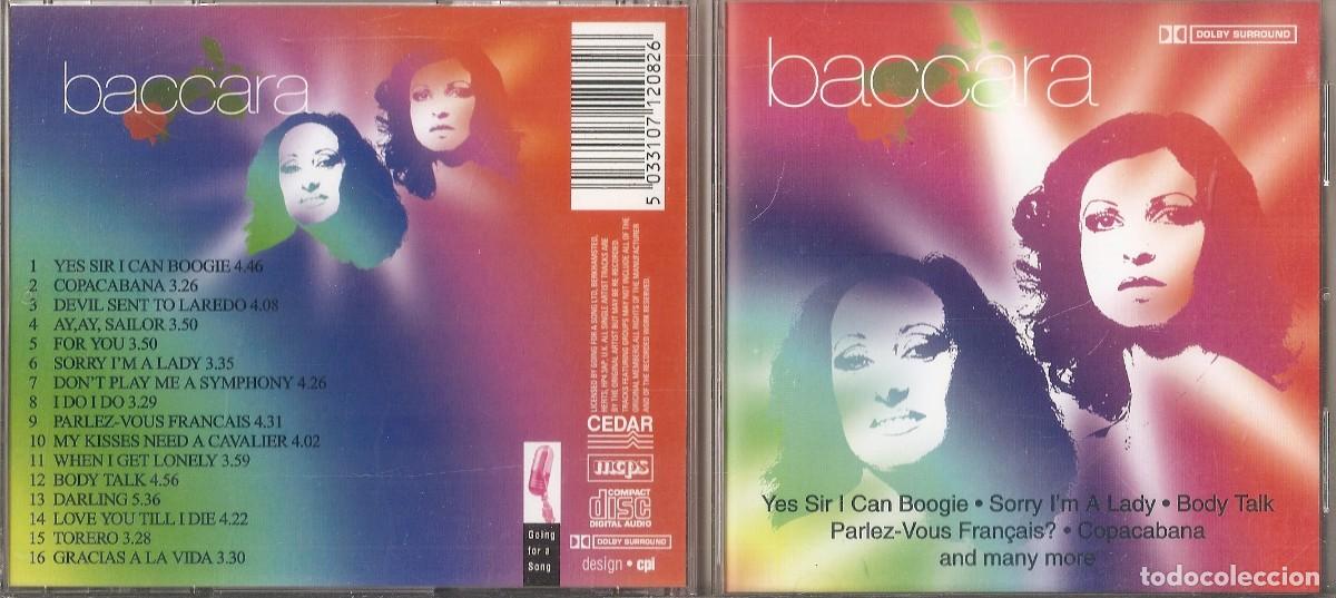 CDs de m&uacute;sica: CD - BACCARA - MISMO TITULO - Foto 1