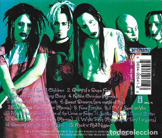 CDs de m&uacute;sica: MARILYN MANSON. SMELLS LIKE CHILDREN. CD. - Foto 2
