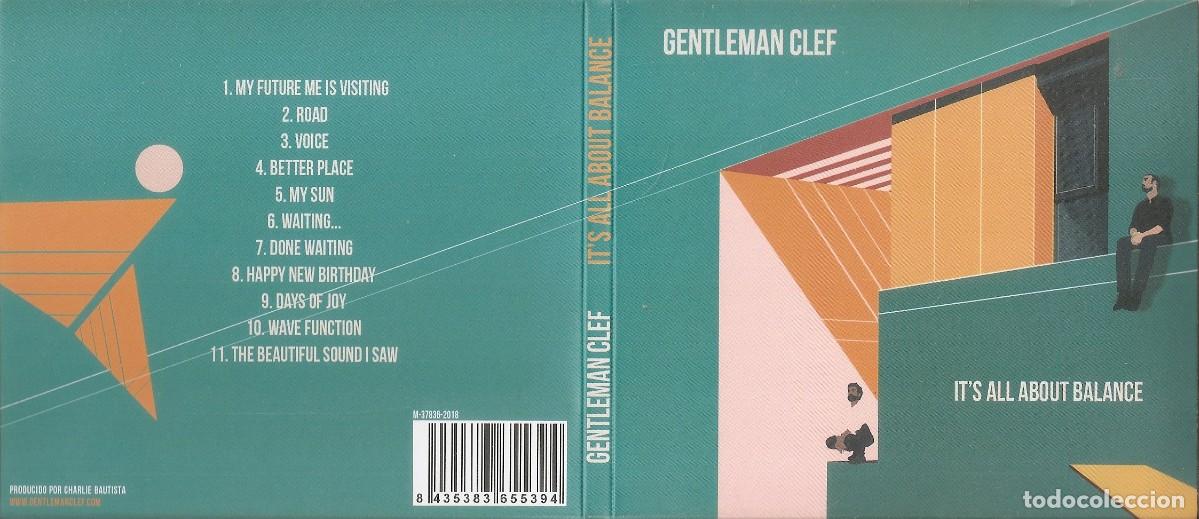 CDs de m&uacute;sica: CD - GENTLEMAN CLEFF - IT'S ALL ABOUT BALANCE