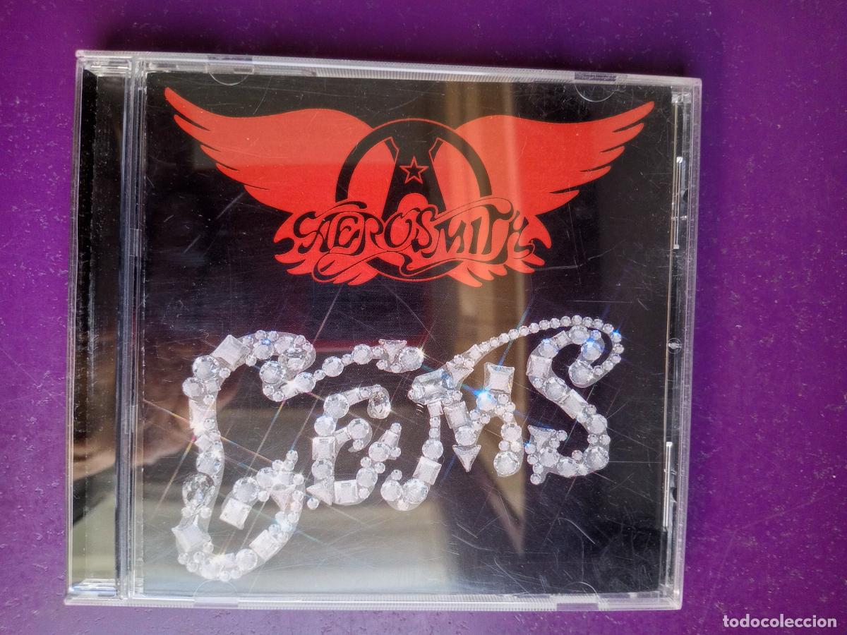 CDs de M&uacute;sica: Aerosmith &ndash; Gems - CD COLUMBIA 1988 - HARD ROCK 70'S - RECOP 12 EXITOS 1&ordf; EPOCA