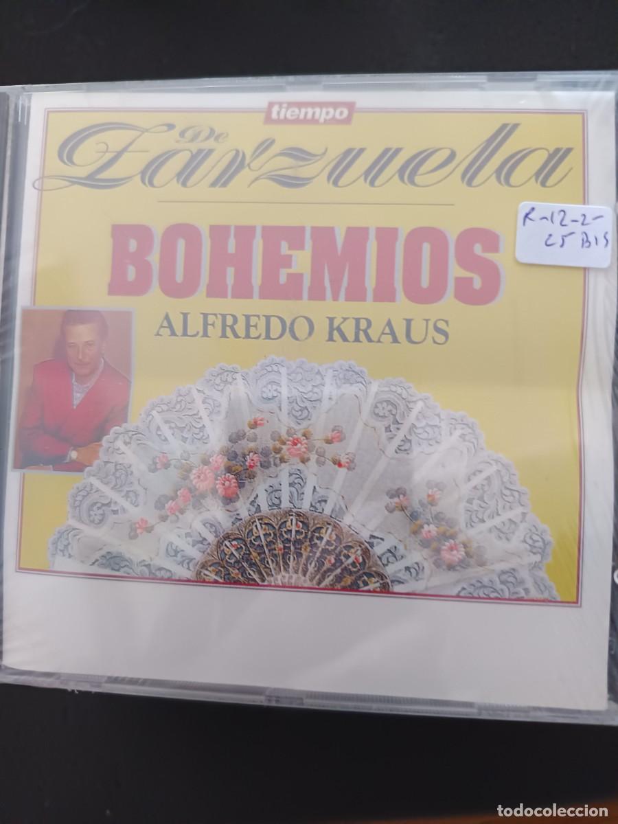 CDs de M&uacute;sica: TIEMPO DE ZARZUELA. BOHEMIOS. ALFREDO KRAUS. DIR.: ENRIQUE GARC&Iacute;A ASENSIO