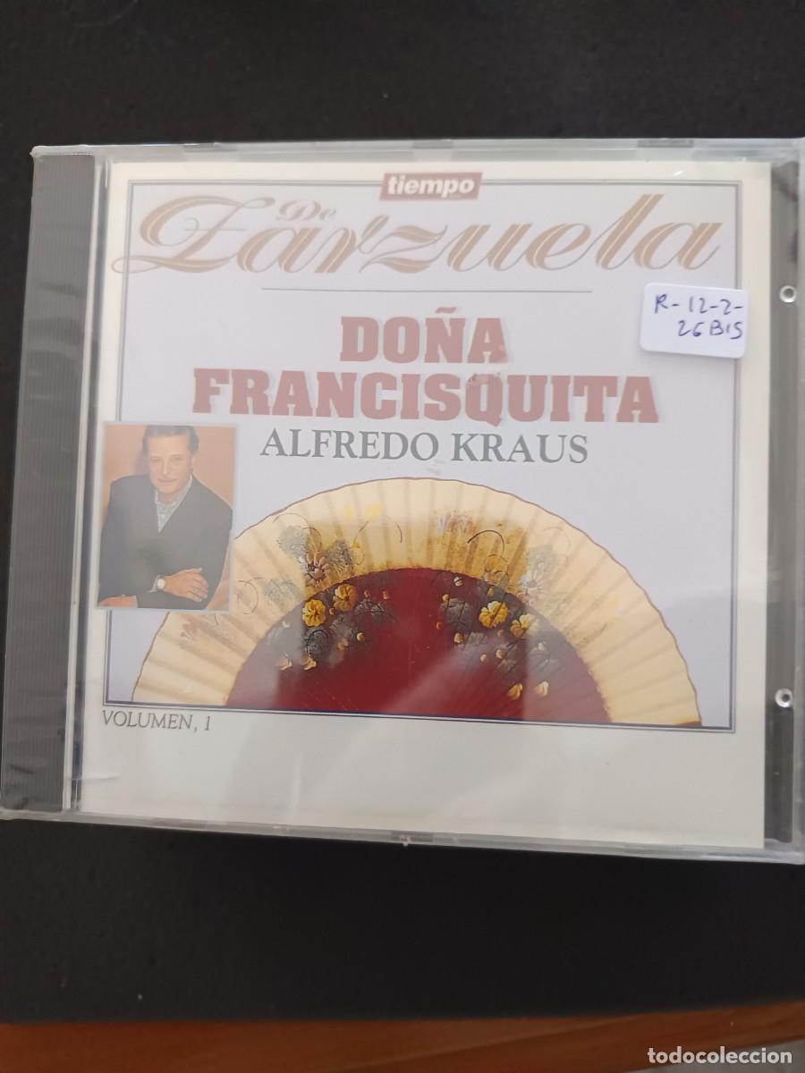 CDs de M&uacute;sica: TIEMPO DE ZARZUELA. DO&Ntilde;A FRANCISQUITA (1). ALFREDO KRAUS. DIR.: ENRIQUE GARC&Iacute;A ASENSIO