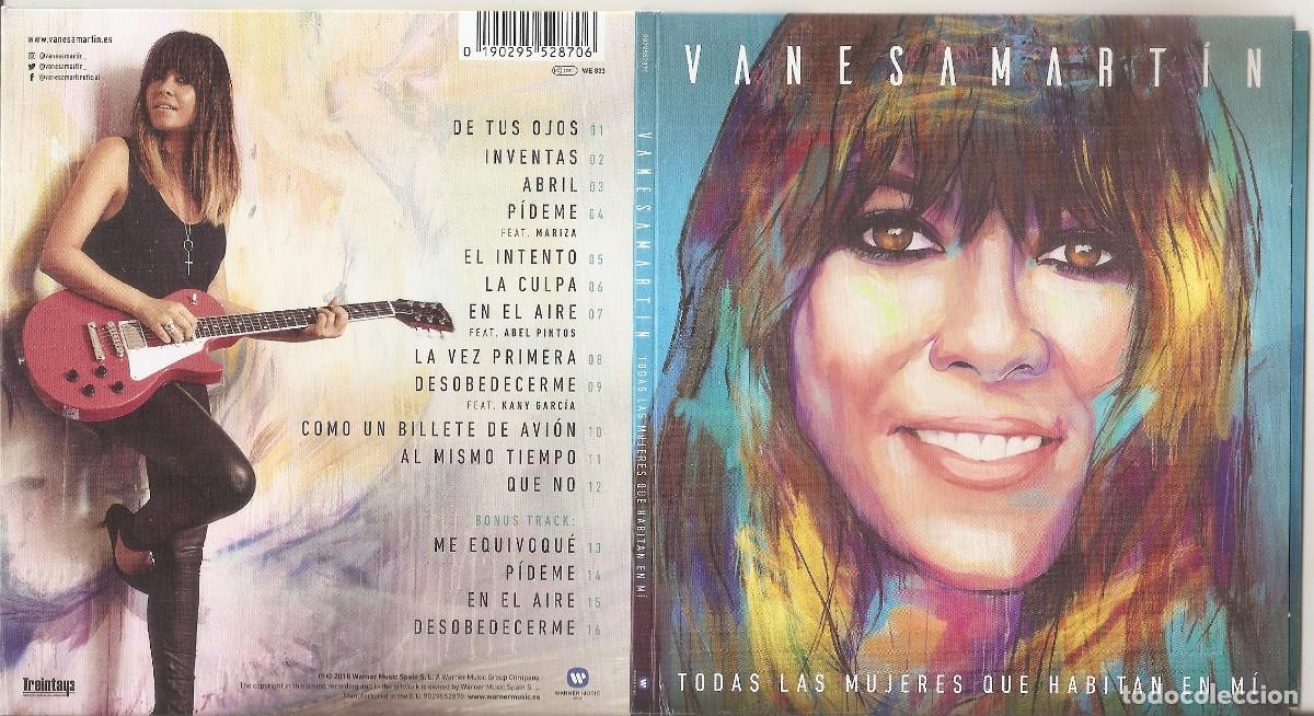 CDs de M&uacute;sica: CD - VANESA MARTIN - TODAS LAS MUJERES QUE HABITAN EN MI