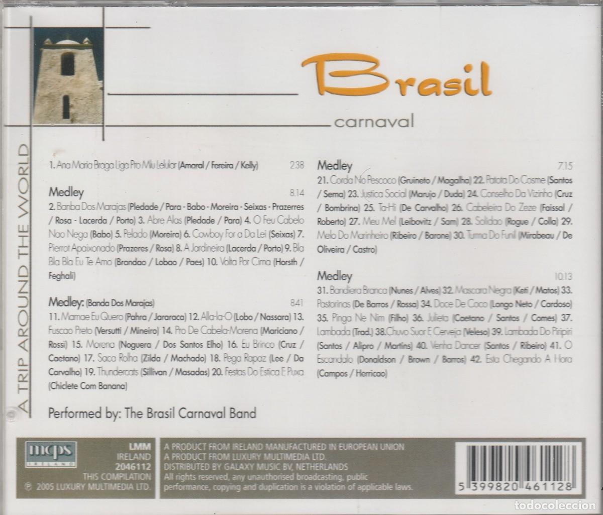 CDs de m&uacute;sica: CD Brasil Carnaval 2005 &middot; Compilaci&oacute;n-Precintado Como nuevo - Foto 2