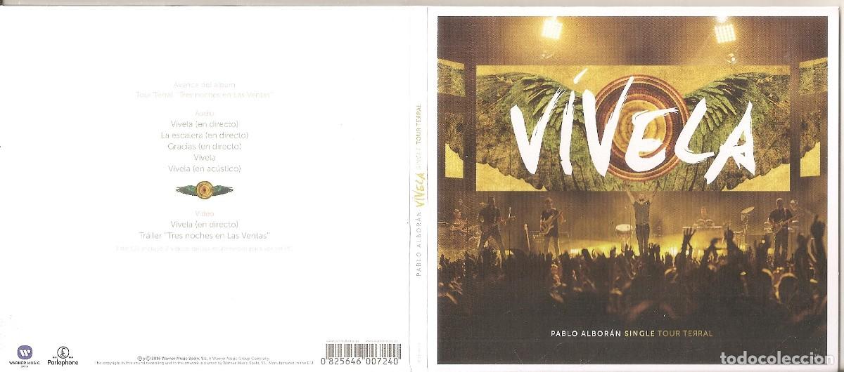 CDs de M&uacute;sica: CD - PABLO ALBORAN - VIVELA (SINGLE TOUR TERRAL)