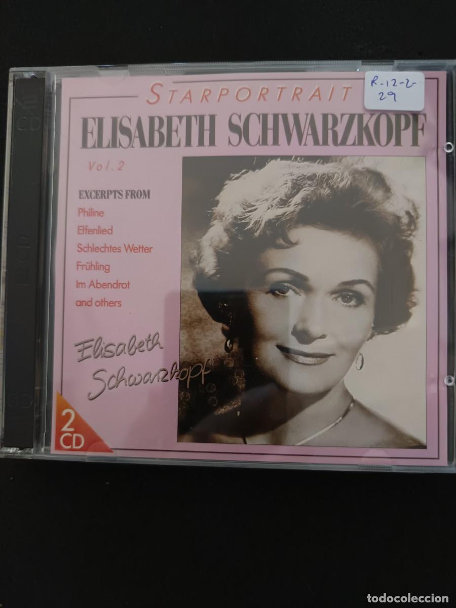 CDs de M&uacute;sica: 2 CD. ELISABETH SCHWARZKOPF (STARPORTRAIT, VOL. 2). 2 CD