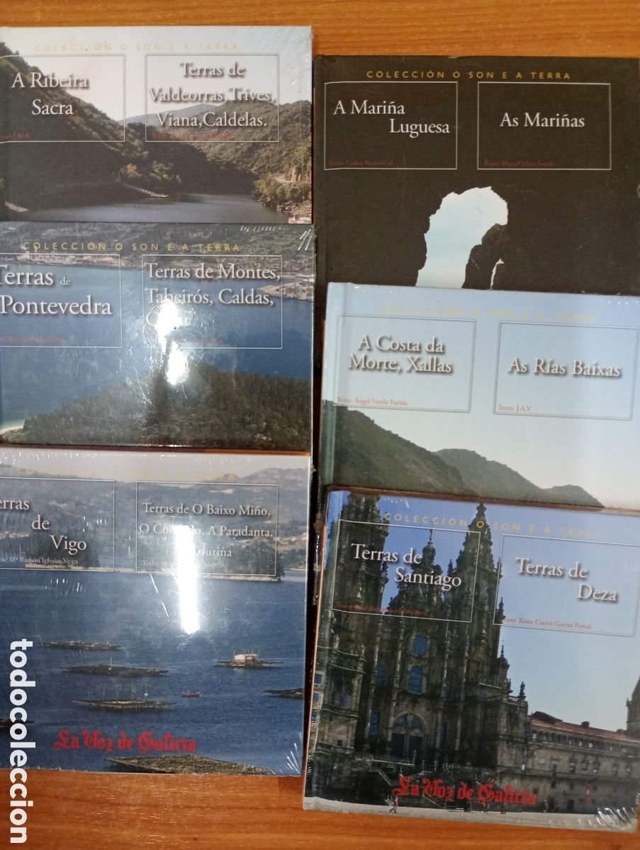 CDs de M&uacute;sica: O son e a Terra. Lote 6 CDs con libreto, a&uacute;n precintados