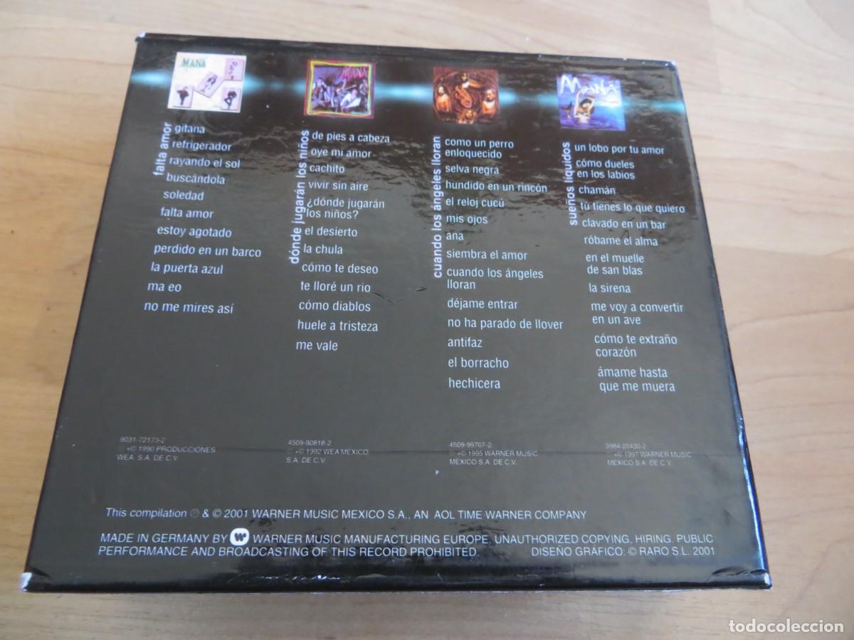 CDs de m&uacute;sica: Man&aacute; - 100% Man&aacute; (4xCD + Box, Comp) BOX SET - Foto 3