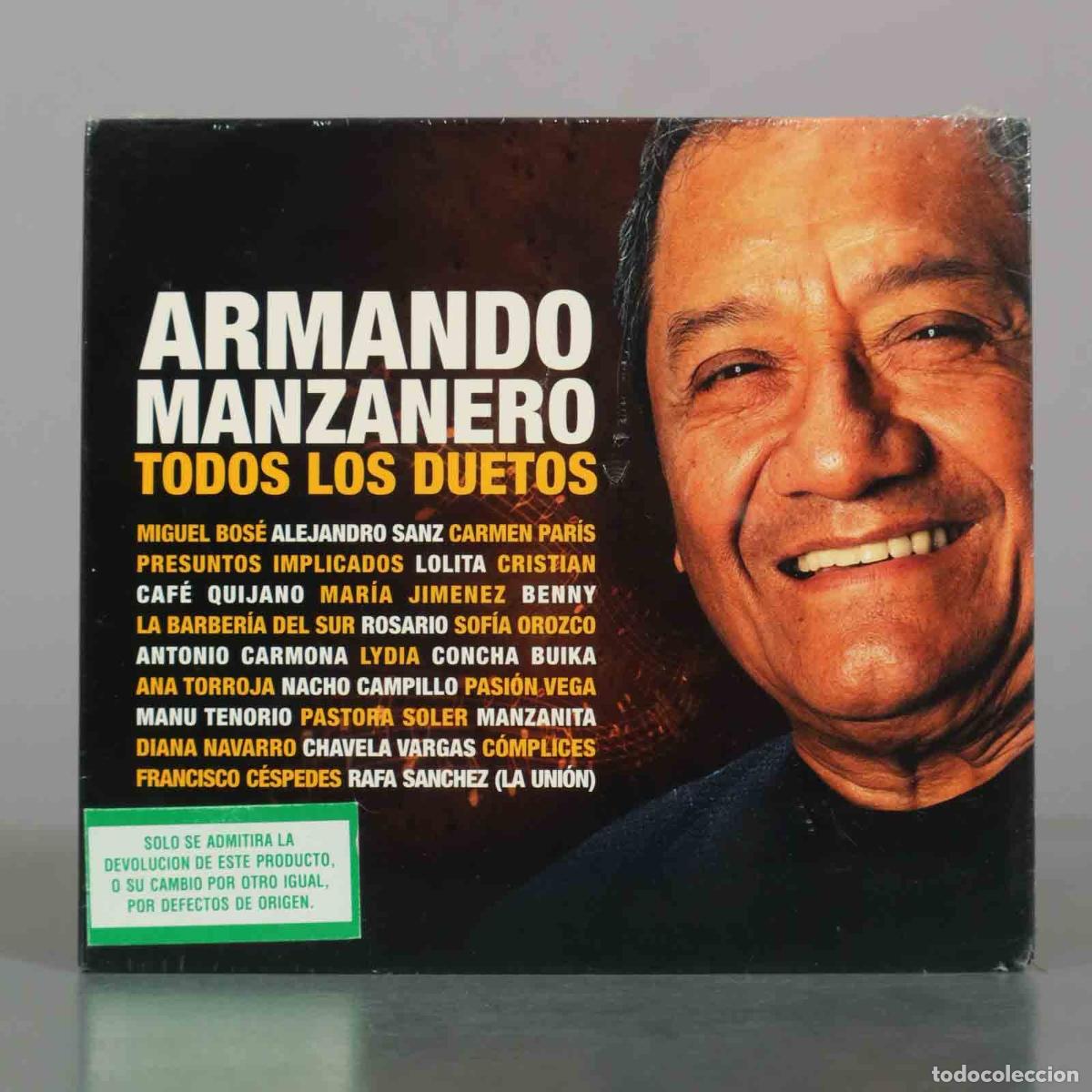CDs de M&uacute;sica: CD. Todos los Duetos - Armando Manzanero - Ana Torroja, Rosario, Chavela Vargas, Lolita, PRECINTADO