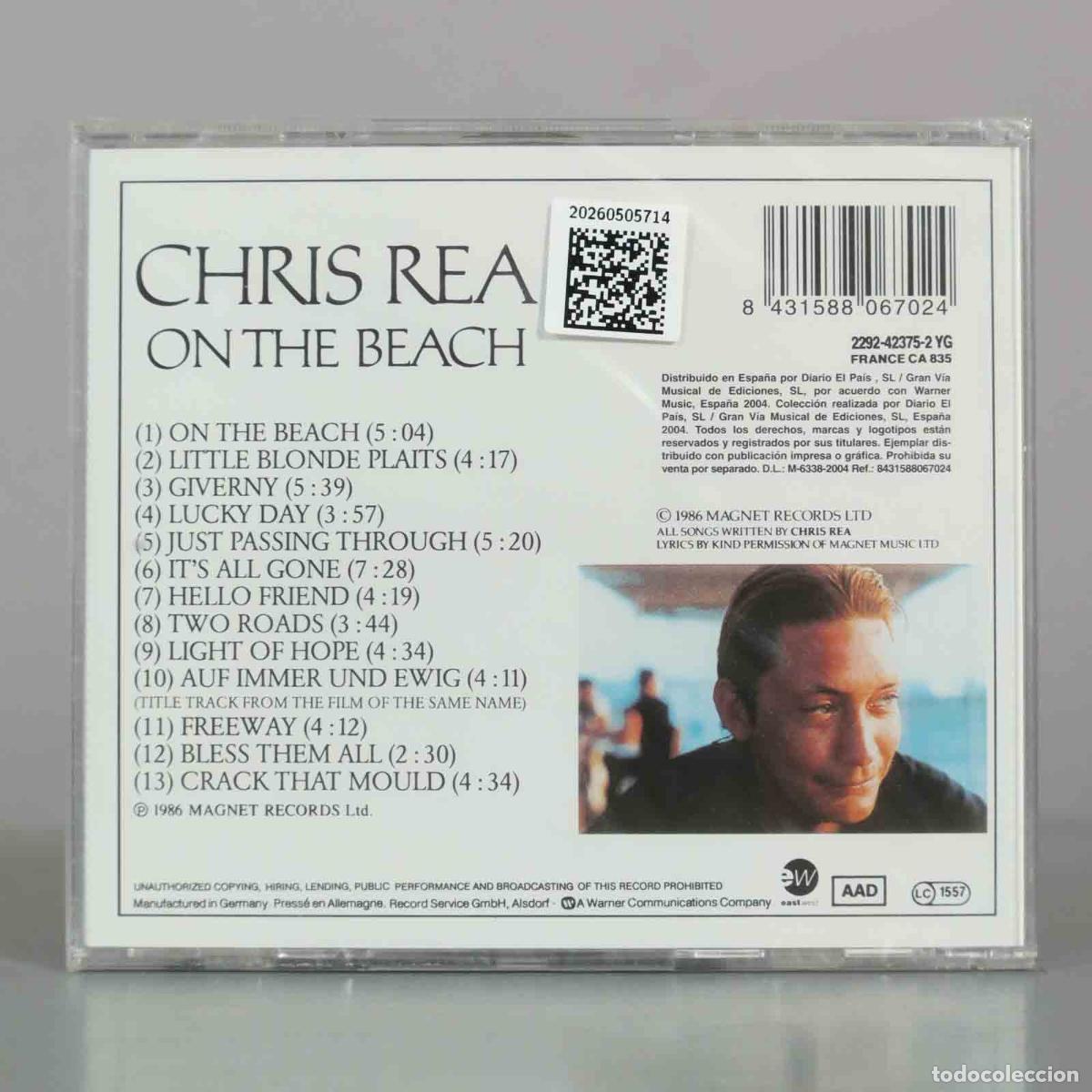 CDs de m&uacute;sica: CD. On the Beach - Chris Rea PRECINTADO - Foto 2