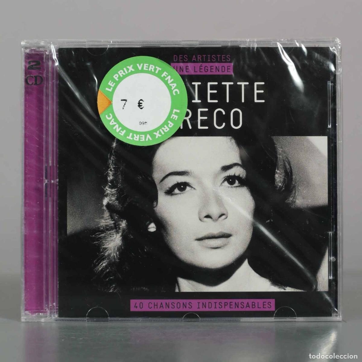 CDs de M&uacute;sica: CD. 40 Chansons Indispensables - Des Artistes, Une L&eacute;gende - Juliette Gr&eacute;co PRECINTADO