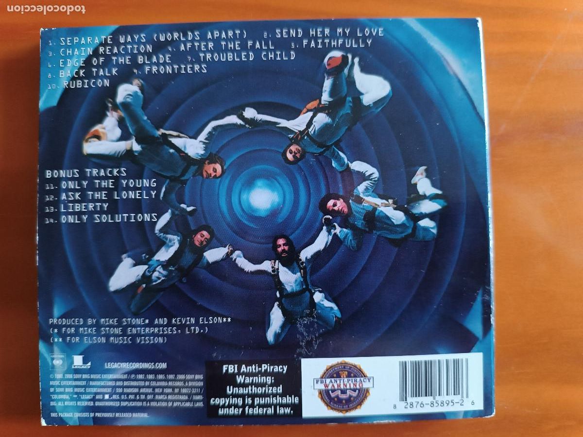 CDs de m&uacute;sica: JOURNEY - FRONTIERS (1983) CD AOR ROCK - Foto 2