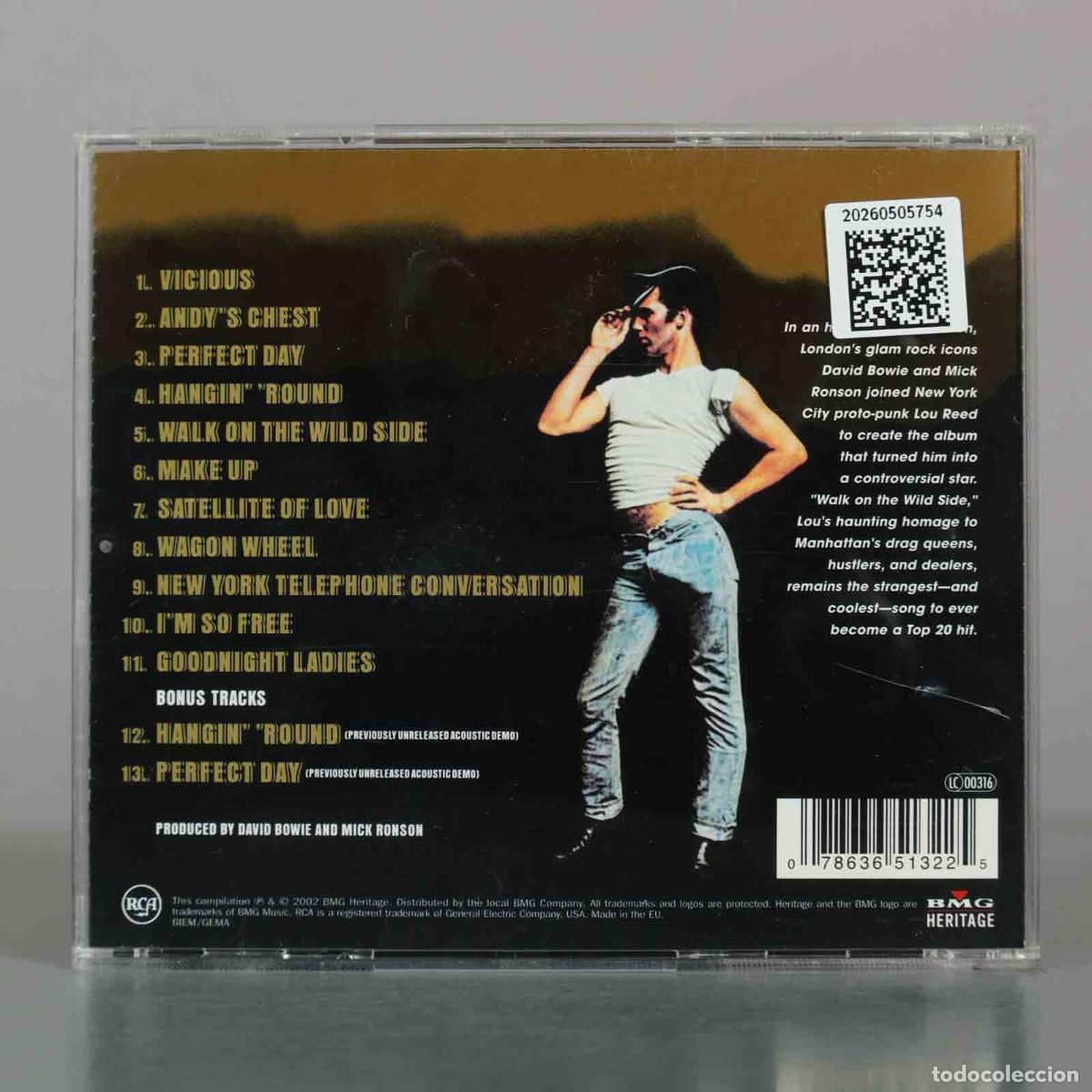 CDs de m&uacute;sica: CD. Transformer - Lou Reed - Foto 2