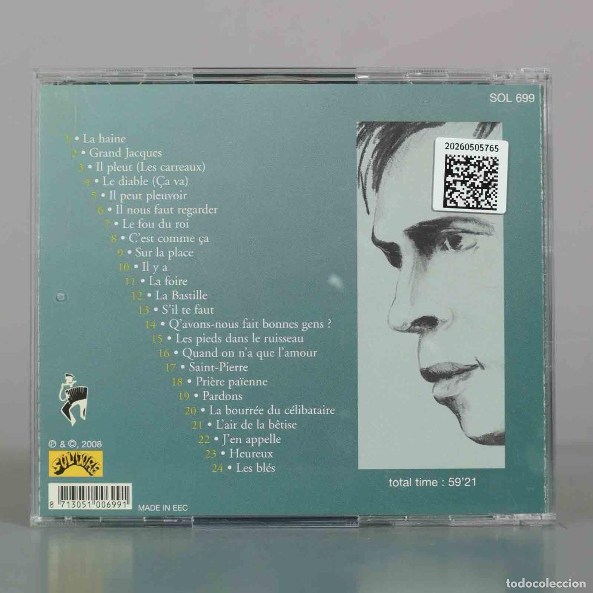 CDs de m&uacute;sica: CD. Quand on n&acute;a que l&acute;amour - Jacques Brel - Foto 2