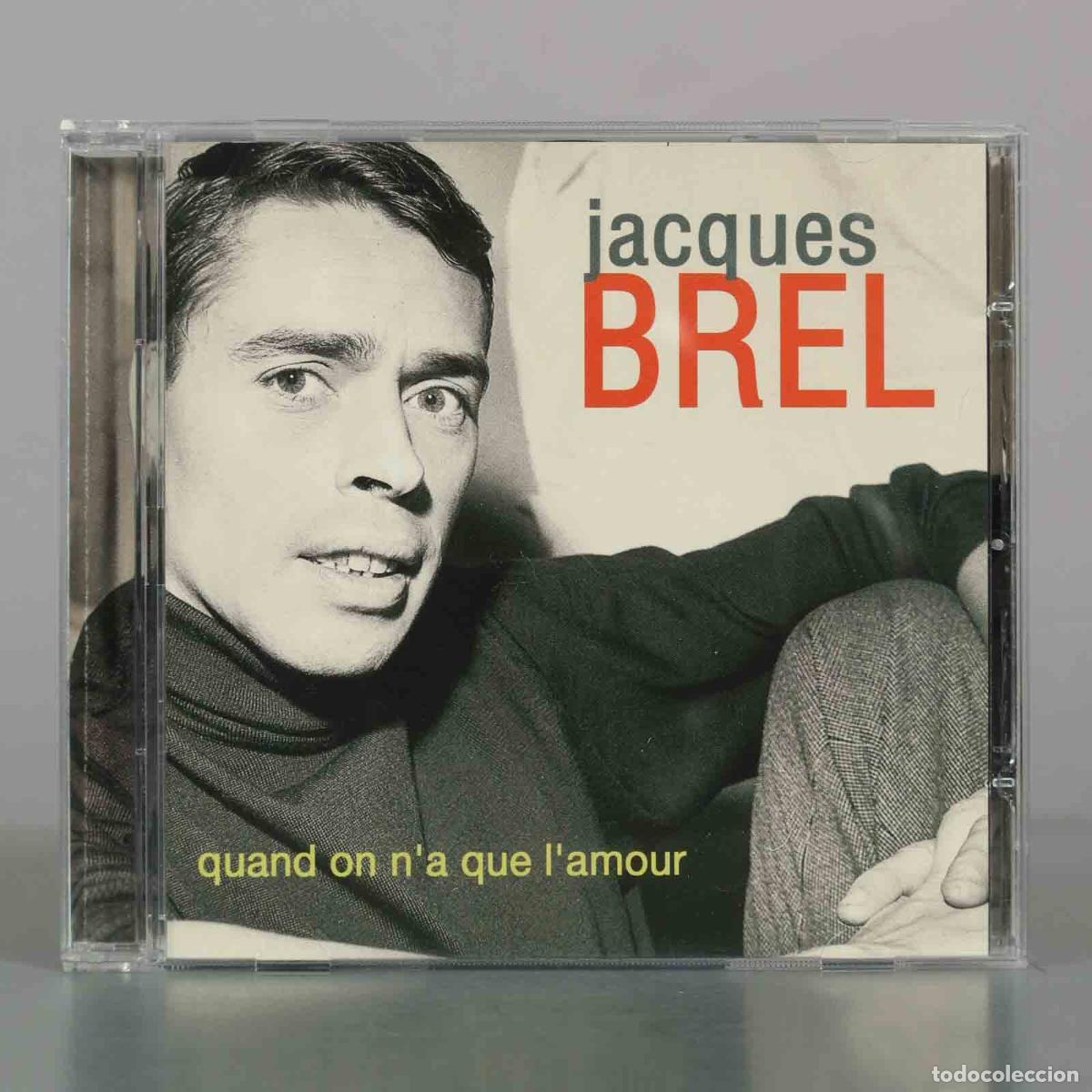 CDs de m&uacute;sica: CD. Quand on n&acute;a que l&acute;amour - Jacques Brel - Foto 1