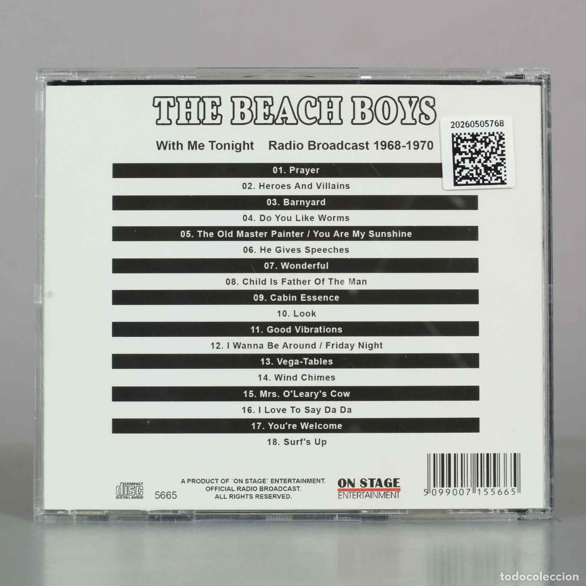 CDs de m&uacute;sica: CD. With Me Tonight - The Beach Boys - Foto 2
