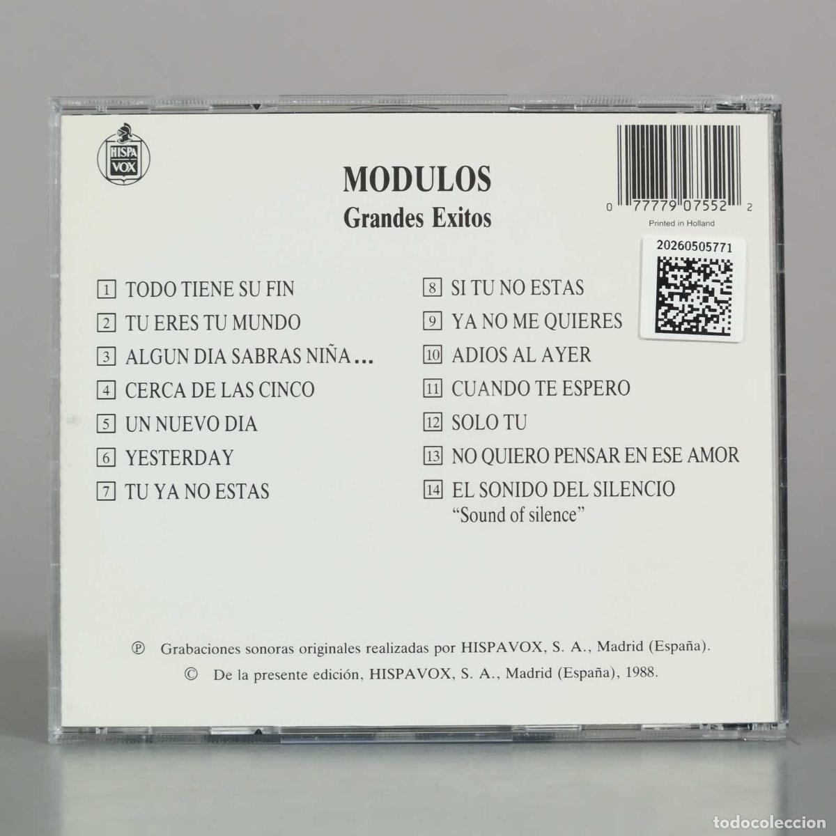 CDs de m&uacute;sica: CD. Grandes &Eacute;xitos - M&oacute;dulos - Foto 2