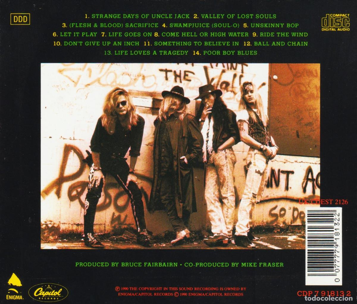 CDs de m&uacute;sica: POISON. FLESH & BONES. CD. - Foto 2