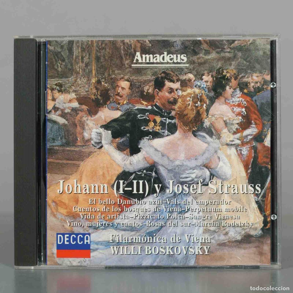 CDs de M&uacute;sica: CD. El bello Danubio azul - Johann Strauss I, Johann Strauss II, Joseph Strauss - Boskovsky