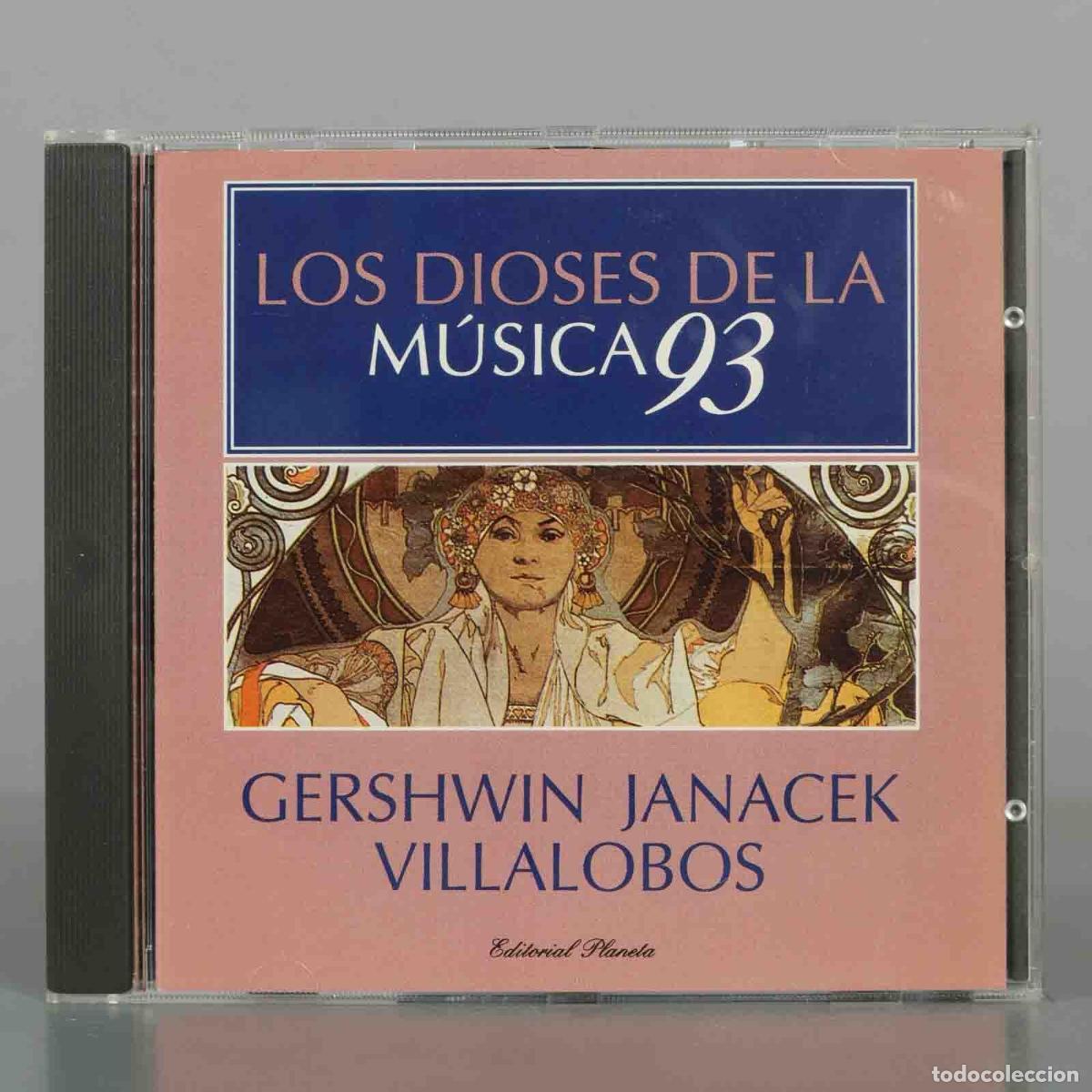 CDs de Musique: CD. Los Dioses de la M&uacute;sica - Gershwin, Janacek, Villa-Lobos - Editorial Planeta